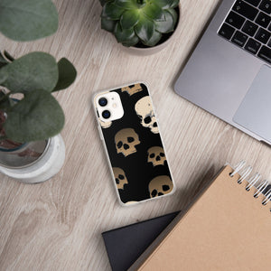 Scary Skull Clear Case for iPhone® - MedTheories