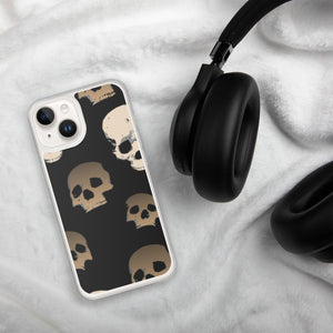 Scary Skull Clear Case for iPhone® - MedTheories