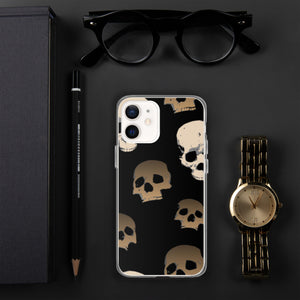 Scary Skull Clear Case for iPhone® - MedTheories