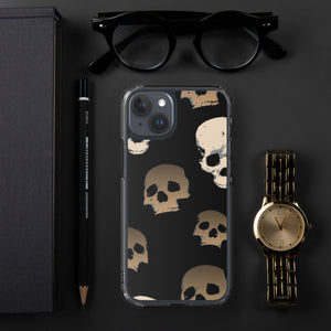 Scary Skull Clear Case for iPhone® - MedTheories