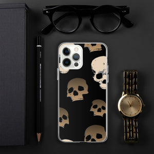 Scary Skull Clear Case for iPhone® - MedTheories