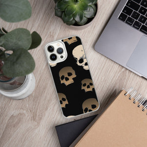 Scary Skull Clear Case for iPhone® - MedTheories