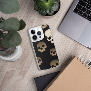 Scary Skull Clear Case for iPhone® - MedTheories