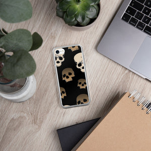 Scary Skull Clear Case for iPhone® - MedTheories