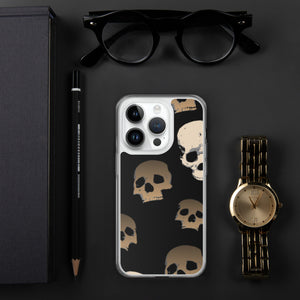 Scary Skull Clear Case for iPhone® - MedTheories