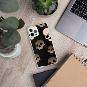 Scary Skull Clear Case for iPhone® - MedTheories