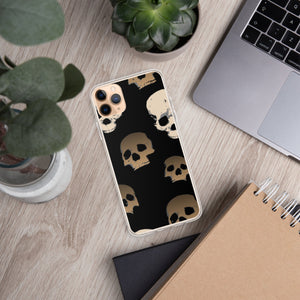 Scary Skull Clear Case for iPhone® - MedTheories