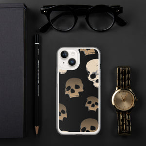 Scary Skull Clear Case for iPhone® - MedTheories