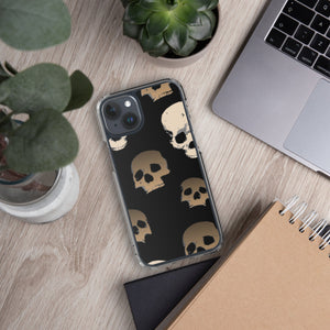 Scary Skull Clear Case for iPhone® - MedTheories