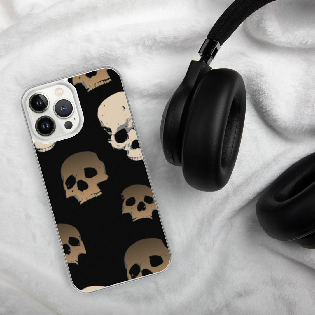 Scary Skull Clear Case for iPhone® - MedTheories