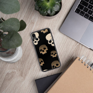 Scary Skull Clear Case for iPhone® - MedTheories