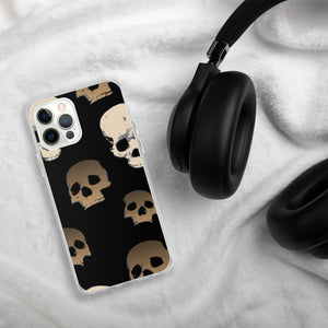 Scary Skull Clear Case for iPhone® - MedTheories