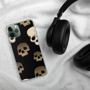 Scary Skull Clear Case for iPhone® - MedTheories