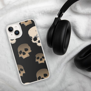 Scary Skull Clear Case for iPhone® - MedTheories