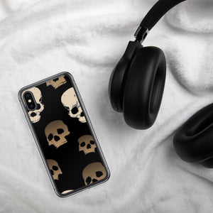 Scary Skull Clear Case for iPhone® - MedTheories