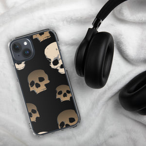 Scary Skull Clear Case for iPhone® - MedTheories