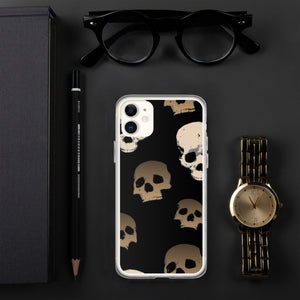 Scary Skull Clear Case for iPhone® - MedTheories