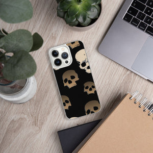 Scary Skull Clear Case for iPhone® - MedTheories