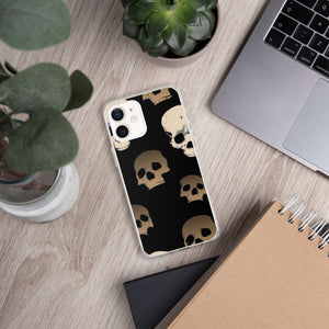 Scary Skull Clear Case for iPhone® - MedTheories