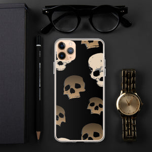 Scary Skull Clear Case for iPhone® - MedTheories