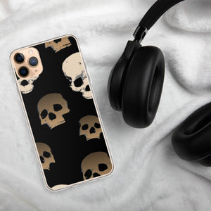 Scary Skull Clear Case for iPhone® - MedTheories