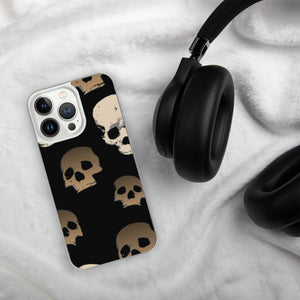 Scary Skull Clear Case for iPhone® - MedTheories