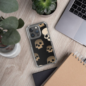 Scary Skull Clear Case for iPhone® - MedTheories