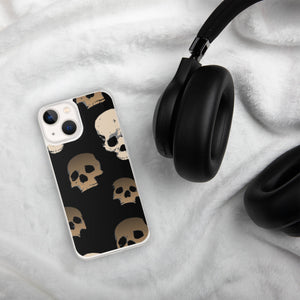 Scary Skull Clear Case for iPhone® - MedTheories