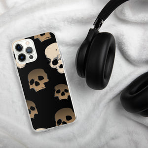 Scary Skull Clear Case for iPhone® - MedTheories