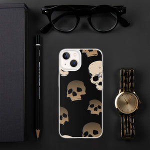 Scary Skull Clear Case for iPhone® - MedTheories