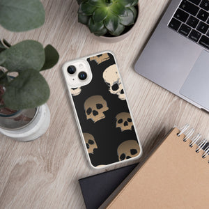 Scary Skull Clear Case for iPhone® - MedTheories