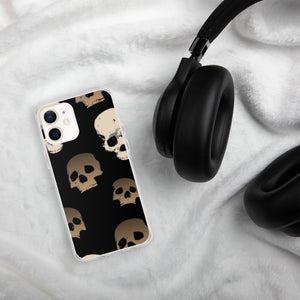 Scary Skull Clear Case for iPhone® - MedTheories