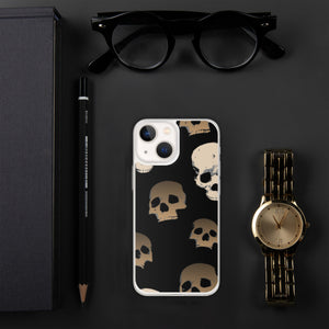 Scary Skull Clear Case for iPhone® - MedTheories