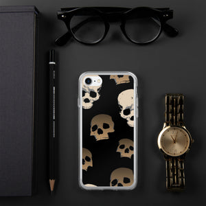 Scary Skull Clear Case for iPhone® - MedTheories