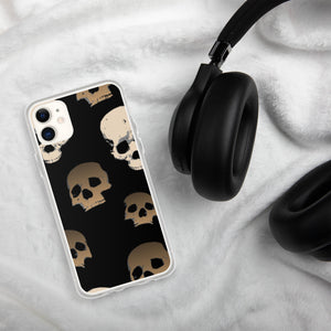 Scary Skull Clear Case for iPhone® - MedTheories