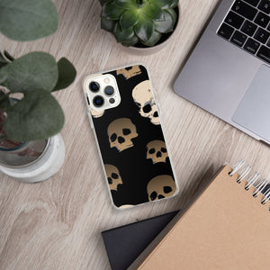 Scary Skull Clear Case for iPhone® - MedTheories