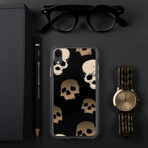 Scary Skull Clear Case for iPhone® - MedTheories