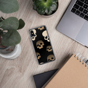 Scary Skull Clear Case for iPhone® - MedTheories