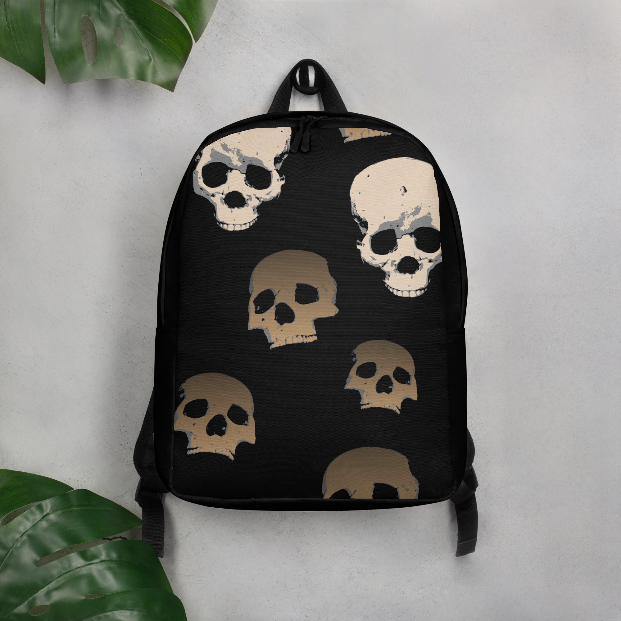 Scary Skull Minimalist Backpack - MedTheories