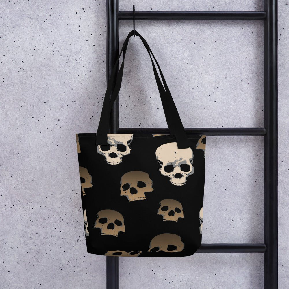 Scary Skull Tote Bag - MedTheories