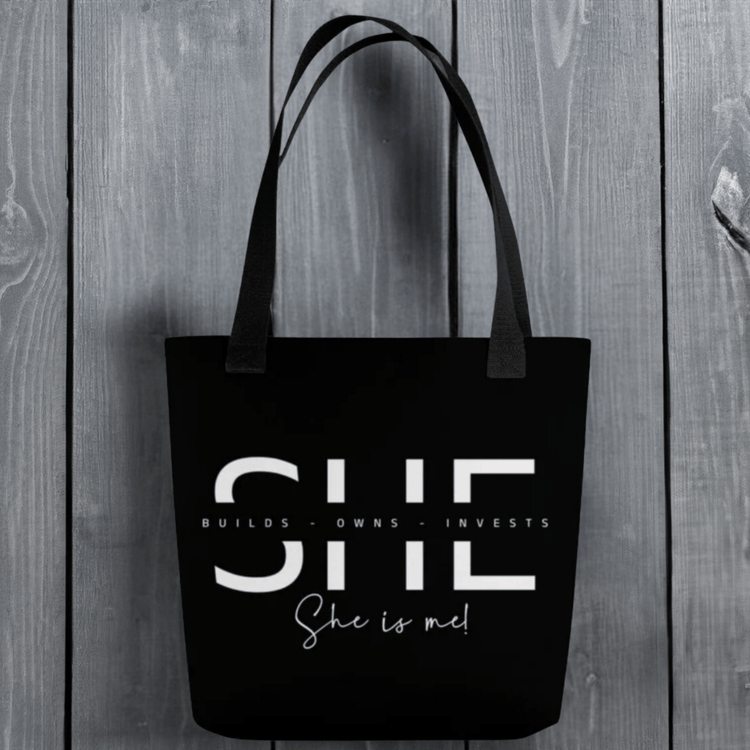 She Is Me Tote Bag - MedTheories