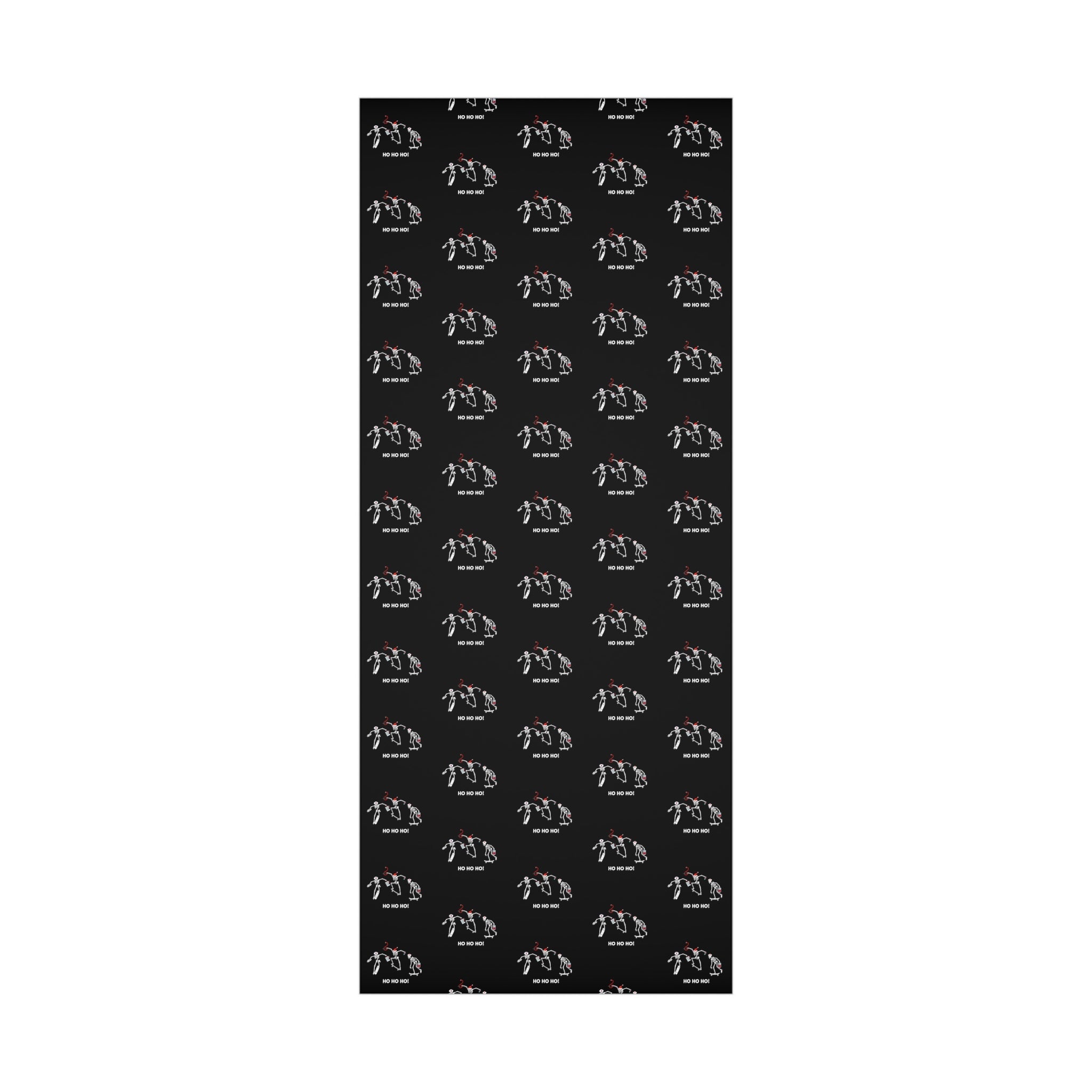 Skeleton Skaters Gift Wrap Papers - MedTheories