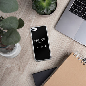 Speech Therapy Icon Clear Case for iPhone® - MedTheories