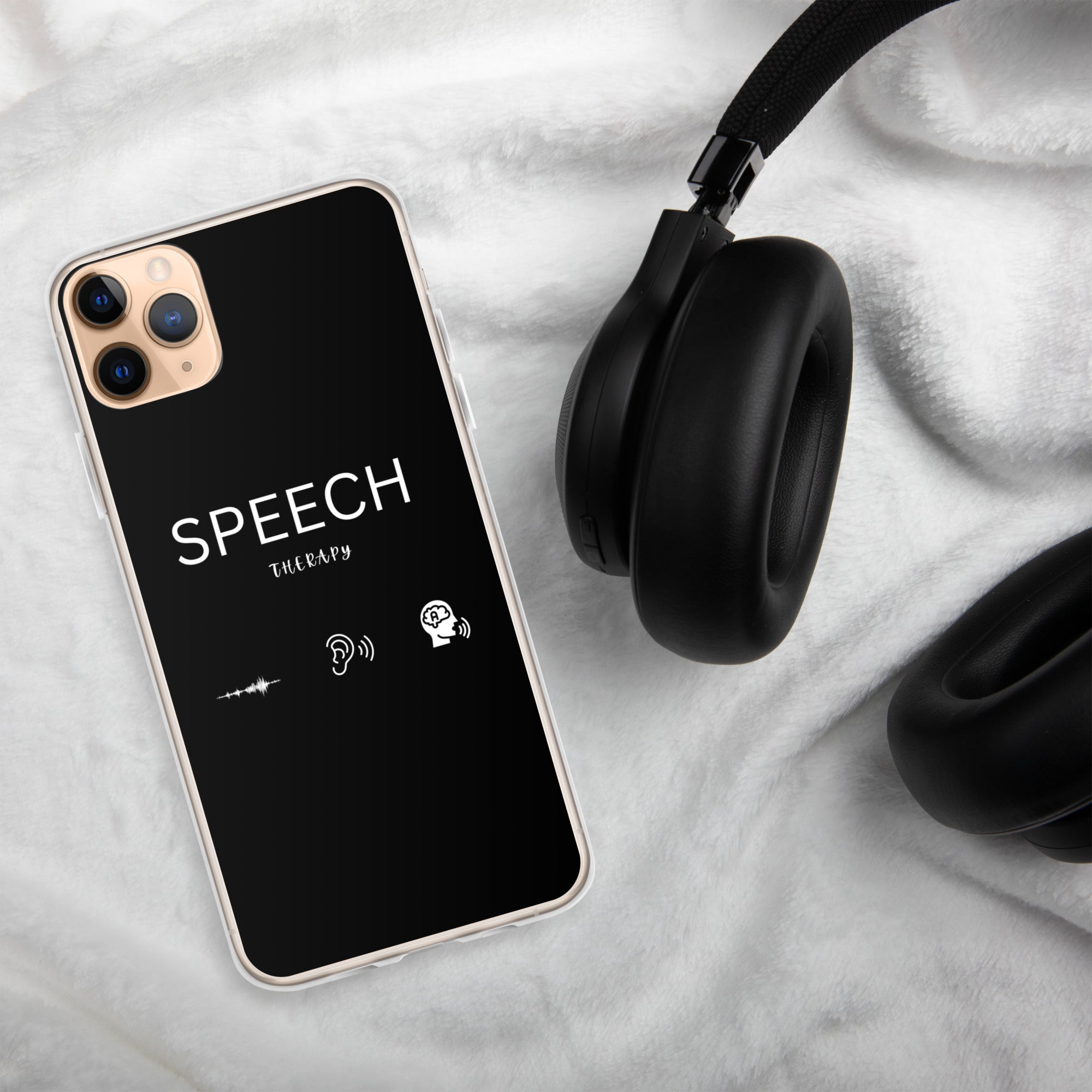 Speech Therapy Icon Clear Case for iPhone® - MedTheories