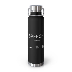 Speech Therapy ICON Copper Vacuum Insulated Bottle, 22-oz - MedTheories