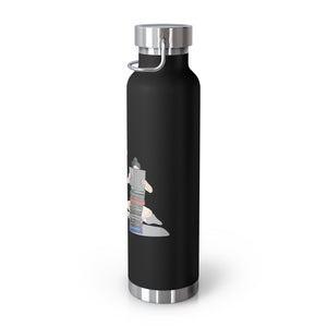 Stay Focused Copper Vacuum Insulated Bottle, 22-oz - MedTheories