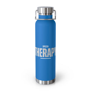 Street Speech Therapy Copper Vacuum Insulated Bottle, 22oz - MedTheories