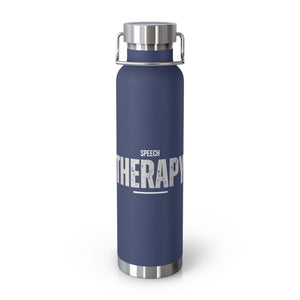 Street Speech Therapy Copper Vacuum Insulated Bottle, 22oz - MedTheories