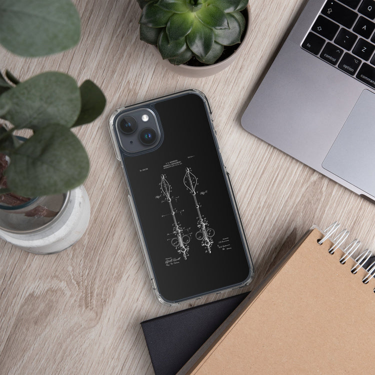 Surgical Instrument 1906 Vintage Patent Clear Case for iPhone® - MedTheories