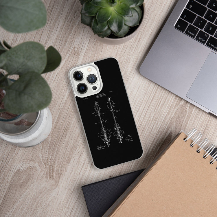 Surgical Instrument 1906 Vintage Patent Clear Case for iPhone® - MedTheories